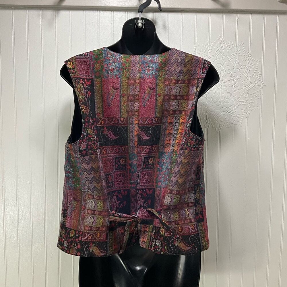 VINTAGE ORVIS Tapestry Vest - Picture 3 of 4